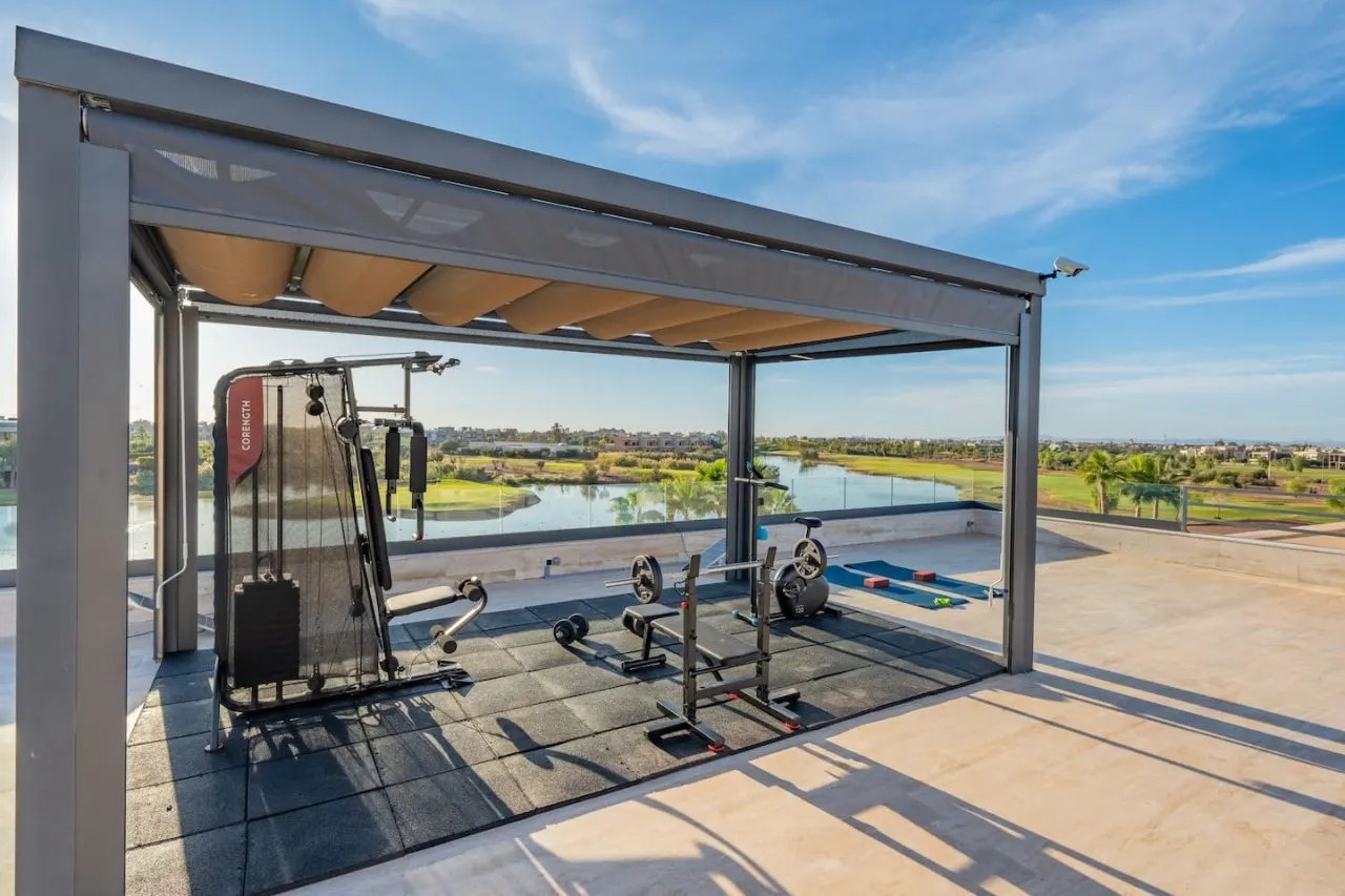 Villa Talia, vue golf et Atlas 3