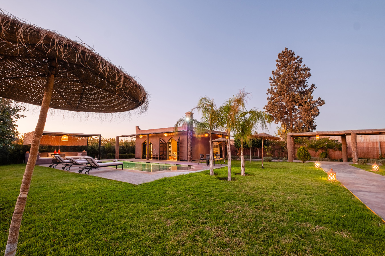 Villa Saâda, piscine privée et vue dégagée