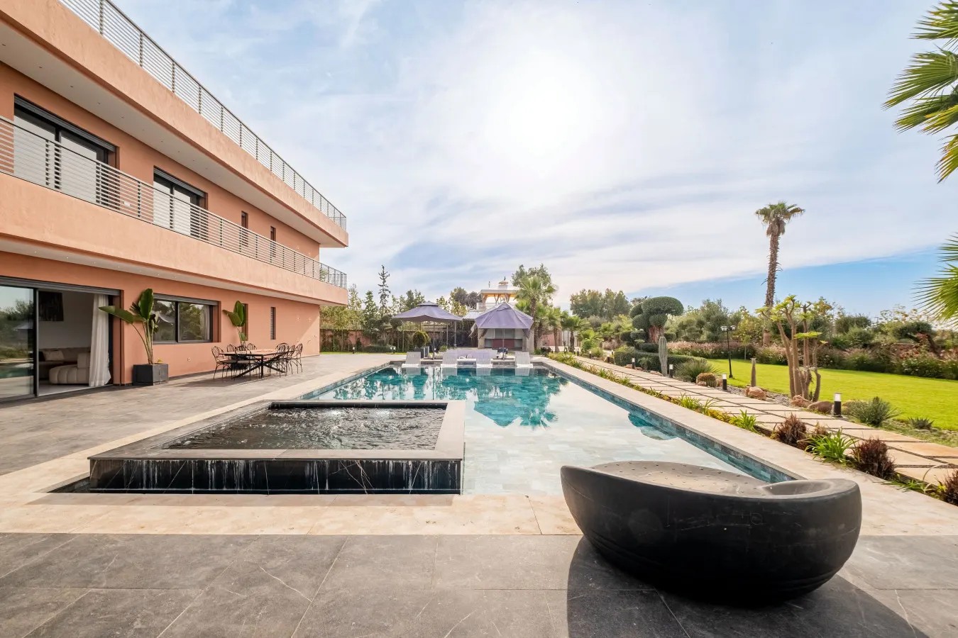 Villa Taroub, 4 suites et salle de sport
