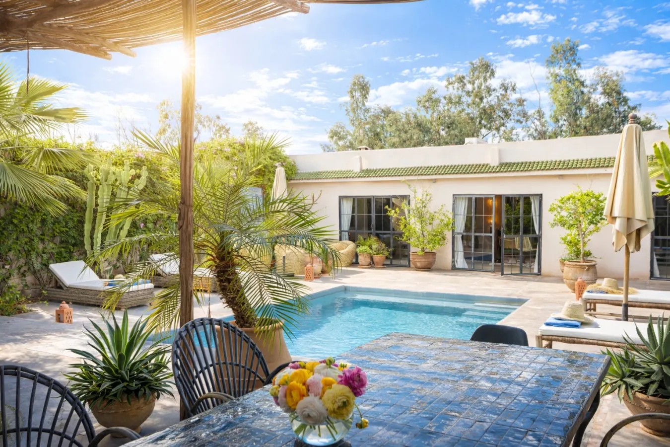 Villa Bicoque, piscine à 15 minutes du centre